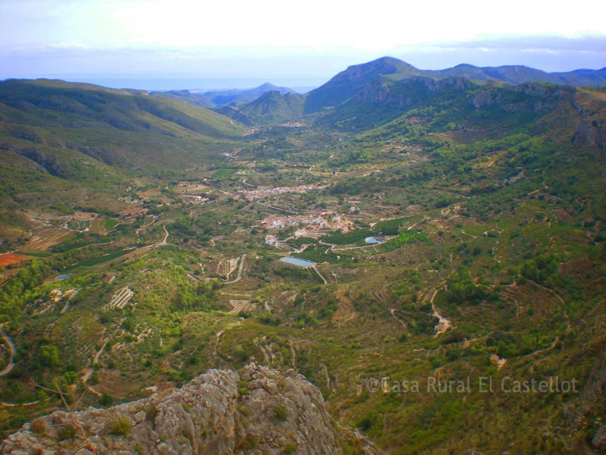 Aparthotel Buhardilla Rustica En La Vall De Gallinera Patró Exterior foto