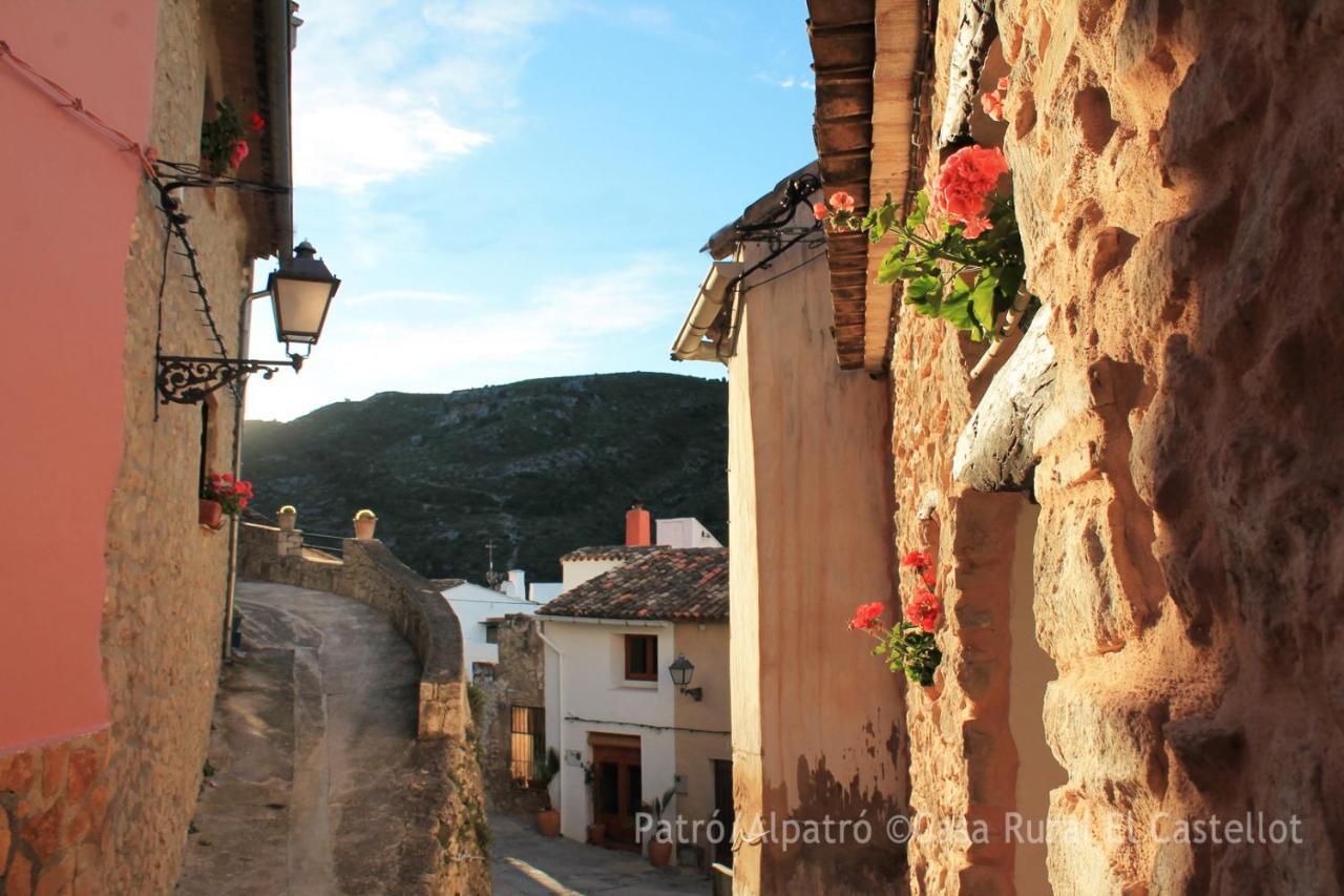 Aparthotel Buhardilla Rustica En La Vall De Gallinera Patró Exterior foto