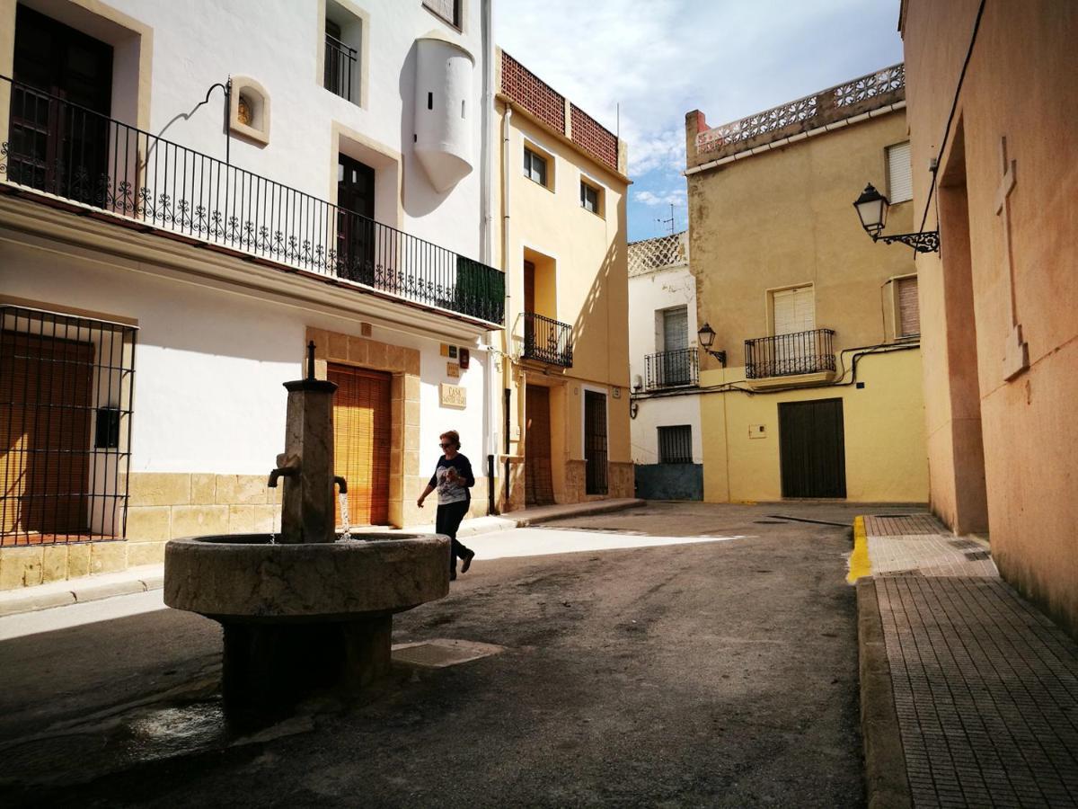 Aparthotel Buhardilla Rustica En La Vall De Gallinera Patró Exterior foto